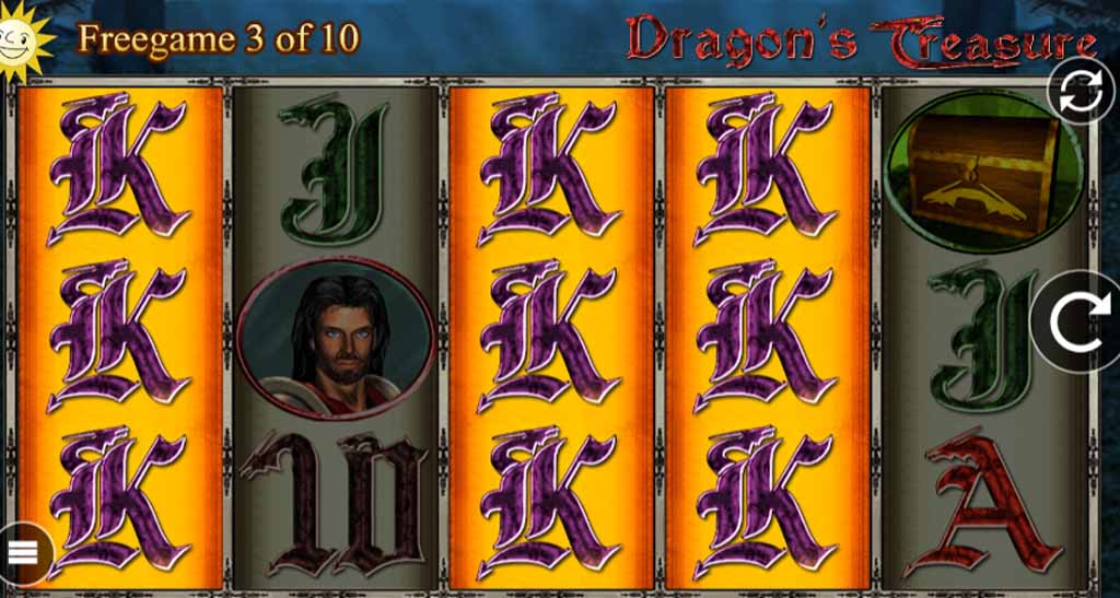 Dragon&rsquo;s Treasure Bonusrunde mit expandierenden Symbolen